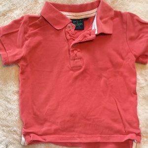 Mini Boden Distressed Polo Shirt | sz 18-24 mos
